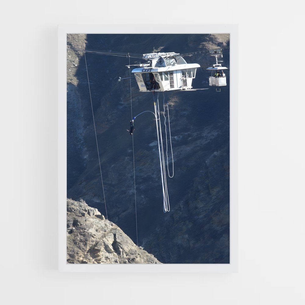 Poster Envol Extrême – affiche Saut à l’élastique (vue 3)